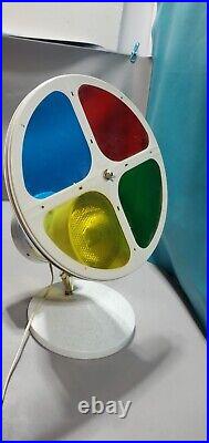 Vintage Christmas Xmas Tree Color Wheel Rainbo Lite, Complete Electro Revolving