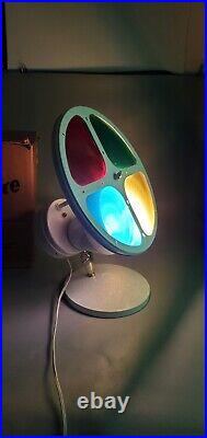 Vintage Christmas Xmas Tree Color Wheel Rainbo Lite, Complete Electro Revolving