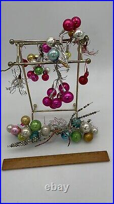 Vintage Christmas corsage glass ornaments cluster ornaments Christmas Tree