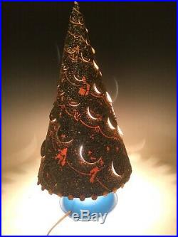 Vintage Criterion Econolite Merrie Merrie Roto-Vue Christmas Tree Motion Lamp