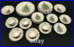 Vintage Cuthberston Original Christmas Tree China Set, 35 Pieces Total 151672