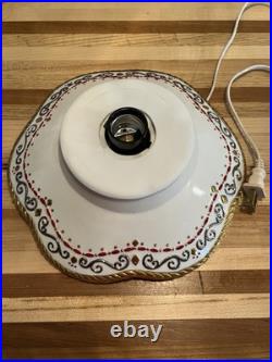 Vintage Danbury Mint White Porcelain Christmas Magic Lighted Christmas Tree 19