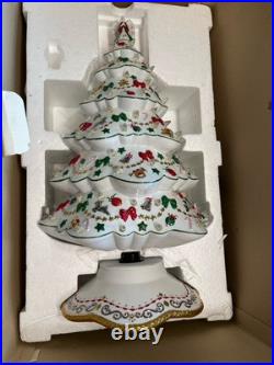Vintage Danbury Mint White Porcelain Christmas Magic Lighted Christmas Tree 19 Vintage Danbury Mint White Porcelain Christmas Magic Lighted Christmas Tree 19