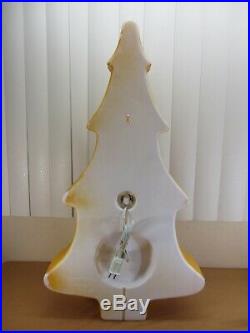Vintage Don Featherstone Gingerbread Gold Christmas Tree Blow Mold 29 Very Rare