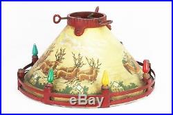 Vintage Electric Light Christmas Tree Stand ca1920