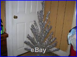 Vintage Evergleam Aluminum Christmas Tree 4' 40 Branch no stand