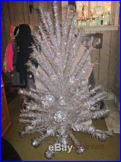 Vintage Evergleam Christmas Tree 6 Foot BEAUTIFUL Aluminum Christmas Tree USA