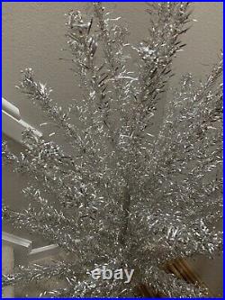 Vintage Evergleam Deluxe Aluminum 6f Sparkler 61 Branch Christmas Tree