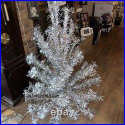 Vintage Evergleam Deluxe Aluminum Christmas Tree 4 ft 54 Branch In Original Box