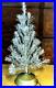 Vintage Evergleam Mid Century 4' Shiny Aluminum CHRISTMAS TREE w Rotating Base