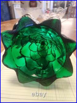 Vintage Fenton 7.5 Emerald Green Christmas Tree in Excellent Condition Vintage Fenton 7.5 Emerald Green Christmas Tree in Excellent Condition