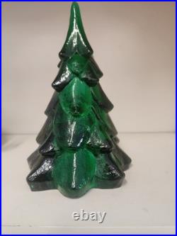 Vintage Fenton 7.5 Emerald Green Christmas Tree in Excellent Condition Vintage Fenton 7.5 Emerald Green Christmas Tree in Excellent Condition
