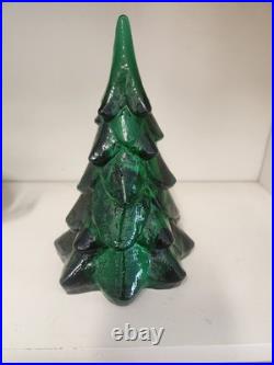 Vintage Fenton 7.5 Emerald Green Christmas Tree in Excellent Condition Vintage Fenton 7.5 Emerald Green Christmas Tree in Excellent Condition