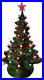 Vintage GRN Ceramic Light Up Christmas Tree with base 20 tall by 12 wide