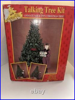 Vintage Gemmy Douglas Fir The Talking Tree Kit Animate Christmas Tree Nib