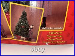Vintage Gemmy Douglas Fir The Talking Tree Kit Animate Christmas Tree Nib