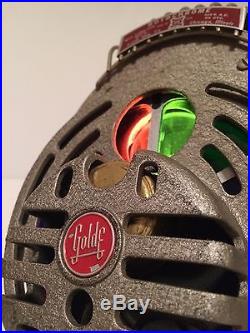 Vintage GoldE Rotochrome 6 Color Wheel Spotlight Adj Glass Lens Christmas Tree