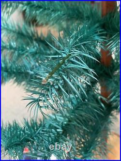 Vintage Goose Feather Green Christmas Tree 24 With Vintage Small Ornaments