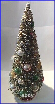 Vintage HOLT HOWARD 15.5 Bottle Brush Christmas Tree