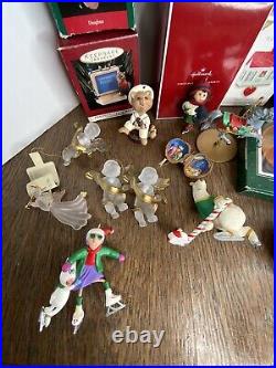 Vintage Hallmark Keepsake Christmas Tree Ornaments Large Lot Of 26