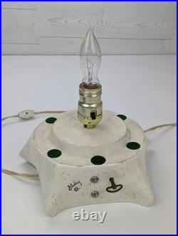 Vintage Holland Mold Lighted Ceramic Christmas Tree 21 Star Base Music Box Vintage Holland Mold Lighted Ceramic Christmas Tree 21 Star Base Music Box