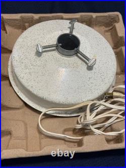 Vintage Holly Time Revolving Aluminum Christmas Tree Turner Stand Works