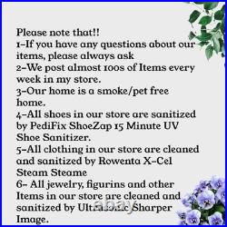 Vintage Italian Murano Millefiori Handblown Glass Christmas Tree Beautiful 9