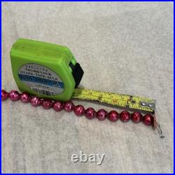 Vintage Japan Made Mercury Glass Red/ Pink Christmas Tree Garland 500 Lot