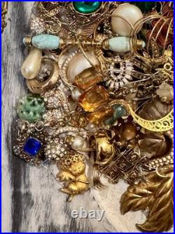 Vintage Jewelry Art Christmas Tree Framed Signed With Lights Vintage Jewelry Art Christmas Tree Framed Signed With Lights