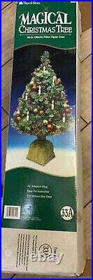 Vintage K-Mart Magical Christmas Tree Fiber Optic 36 In Lighted