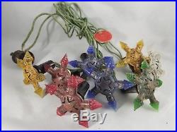 Vintage Kristal Stars RARE Christmas light LOT Matchless Stars, Tree Top & MORE