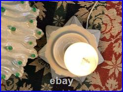 Vintage Lava Volcano Pearl Essence Ceramic Christmas Tree Star Base 20 1/2 T Vintage Lava Volcano Pearl Essence Ceramic Christmas Tree Star Base 20 1/2 T