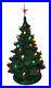 Vintage Lighted Christmas Tree Green 19-20Ceramic Tree Foliage Base