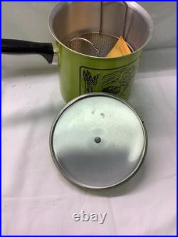 Vintage MCM NIB Garnet Green MUSICAL Revolving Christmas Tree Stand WORKS