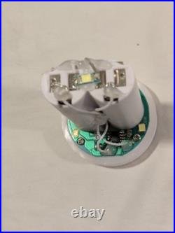 Vintage MCM Nowell's 1988 Mold 17 Ceramic Christmas Tree Iridescent White EUC