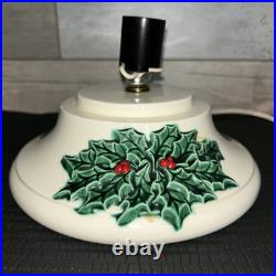 Vintage MOLD 17 Ceramic Christmas Tree & Base Tip Damaged