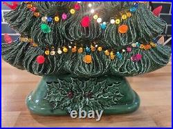 Vintage Mantle Ceramic Christmas Tree