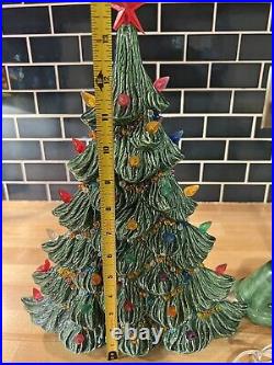 Vintage Mantle Ceramic Christmas Tree