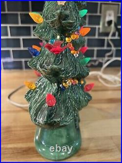 Vintage Mantle Ceramic Christmas Tree