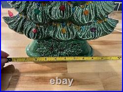 Vintage Mantle Ceramic Christmas Tree