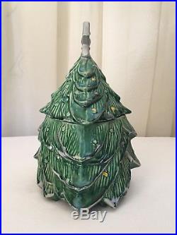 Vintage McCoy Christmas Tree Cookie Jar
