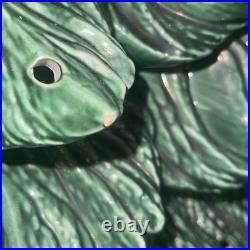 Vintage Mold Ceramic 20 inch Lighted Christmas Tree No Ceramic Base