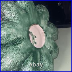 Vintage Mold Ceramic 20 inch Lighted Christmas Tree No Ceramic Base