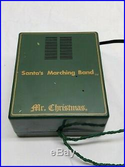 Vintage Mr. Christmas Santa's Marching Band Tree Decoration Musical Ornaments