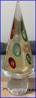 Vintage Murano Gold Flecked Christmas Tree