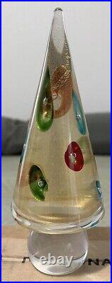 Vintage Murano Gold Flecked Christmas Tree