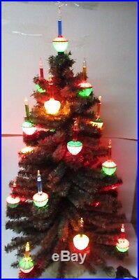 Vintage NOMA 21 Light C-7 Christmas Bubble Light Tree