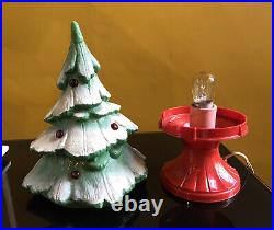 Vintage NOMA All Plastic Light Up Yule Christmas Tree Boxed