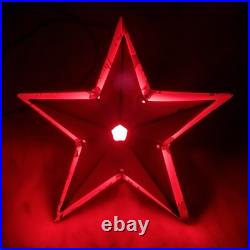 Vintage NOMA Illuminated Christmas Tree Star Lights Up Original Box