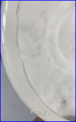 Vintage Nowell Mold Green Ceramic Light Up 18 Christmas Tree with Base